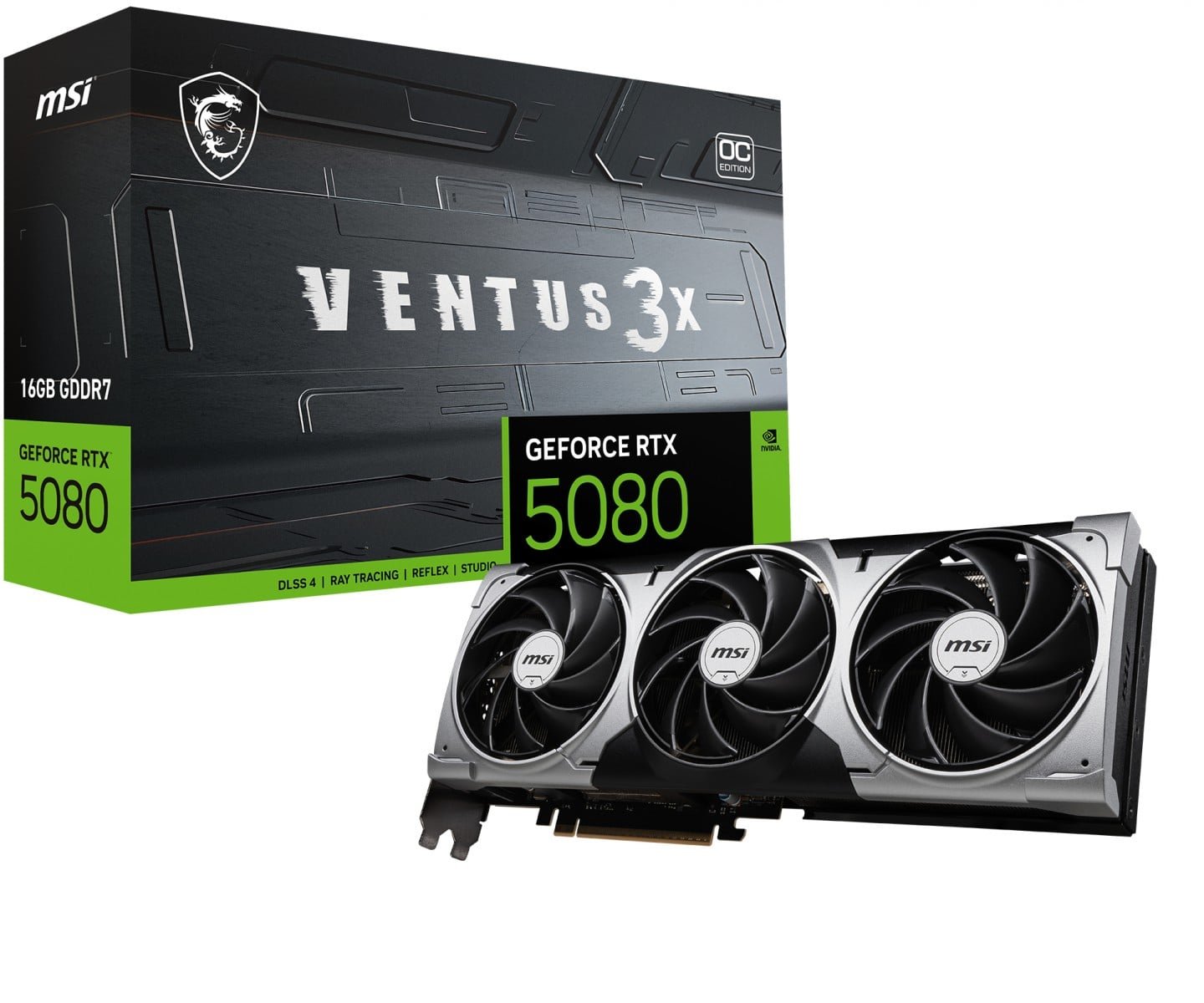 GeForce RTX 5080 16G VENTUS 3X OC - Image 1