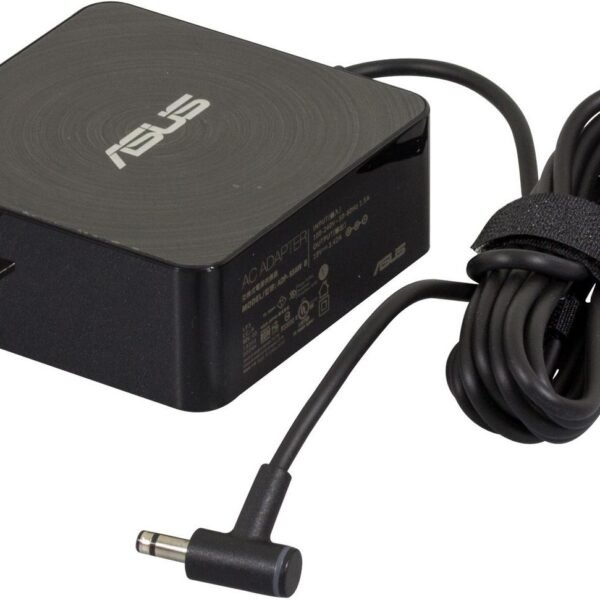 Adapter 65W 19V 2-Pin US Black