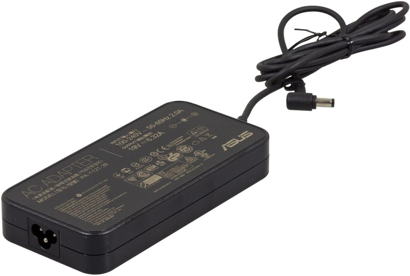 0A001-00060400710.jpg Adapter 120W 19V 3-Pin 0A001-00060400, Notebook, Indoor, 19 V, 120 W, Asus G, N, K, X series, 3-pin - Image 1