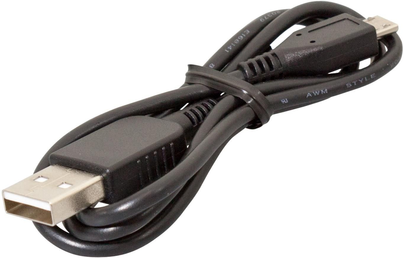 184661511570.jpg Micro USB Cable MicroUSB/USB, Micro-USB A, USB A, 2.0, Male/Male, Black - Image 1