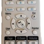 Remote Controller 2181788, Projector, IR  Wireless, Press buttons, Black, White