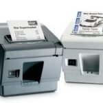 TSP743II-24, ETHERNET, BLACK 203dpi, Cutter, DT, incl.:  cutter, ESC/POS, Star