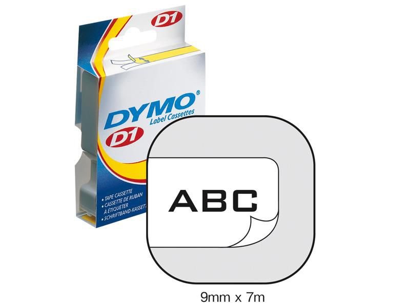 409132110.jpg Tape D1 Black On White 9mmx7m - Image 1