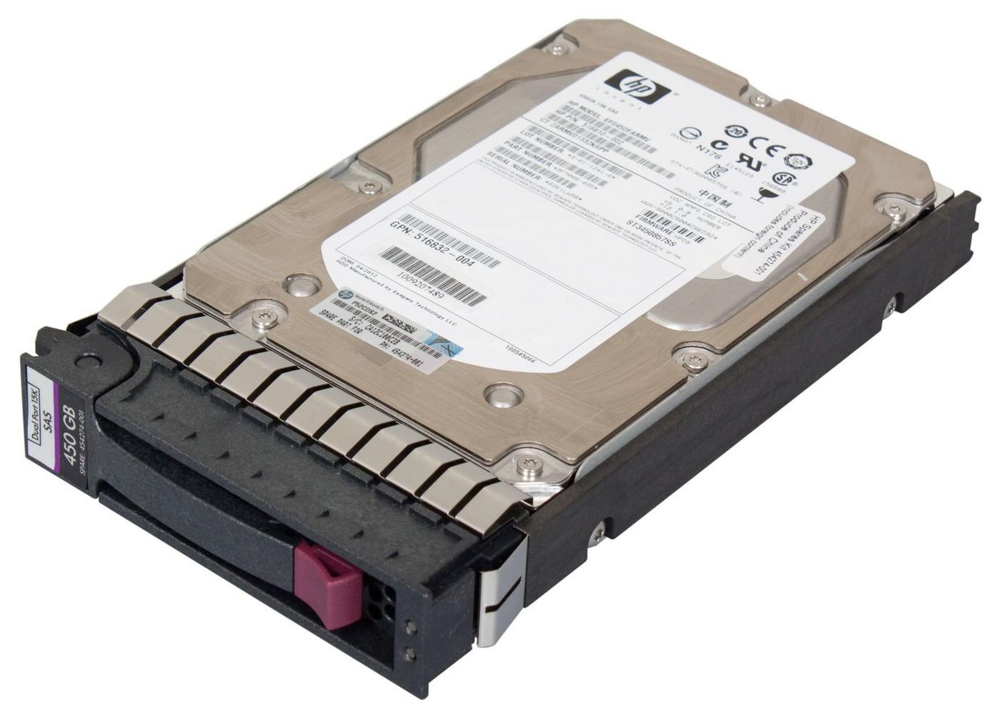454274-001482.jpg 450GB 15.000Rpm SAS 3.5" DP Dualport - Image 1