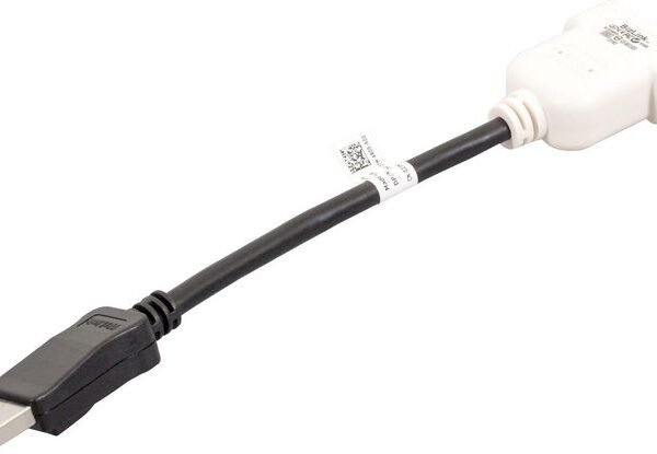 Video Cable Display Port to  single-link DVI-D, (V3,  allows DVI-D monitor to connect to the display port connector) Video Converter