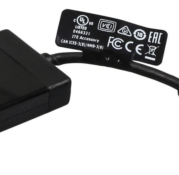 DP To DVI Adapter 470-AANH, Displayport M,  DVI-D FM, Male, Female, Black, 1 pc(s)