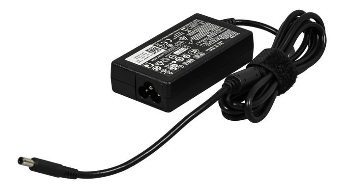 4H6NV1430-2 AC Adapter, 45W, 19.5V, 3 Pin, 4.5mm, Modified C6 Power Cord 4H6NV, Notebook, Indoor, 45 W, AC-to-DC, DELL Inspiron 14 (7437), XPS 11, - Image 1