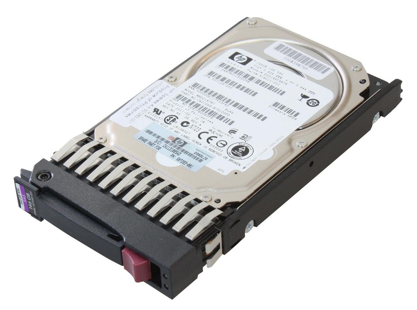 507283-001482.jpg HDD 146GB 2.5 inch SFF 146GB 6G SAS 10K rpm 2.5-inch Dual Port Enterprise Hard Disk Drive, 2.5", 146 GB, 10000 RPM - Image 1