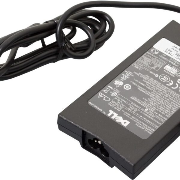 AC Adapter, 65W, 19.5V, 3  Pin, Barrel Connector, E  Series Power Cord (Not incl.) 5K74V, Notebook, indoor, 100-240 V, 50/60 Hz, 65