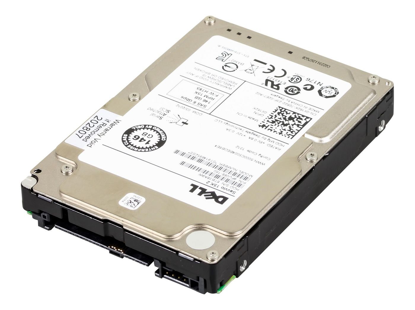 61XPF1430.jpg HD, 146GB, 512b, SAS, 15K RPM, 2.5" inch, 64MB, Seagate, Yellowjacket 146GB SAS 6Gb/s 15k, 2.5", 146 GB, 15000 RPM - Image 1