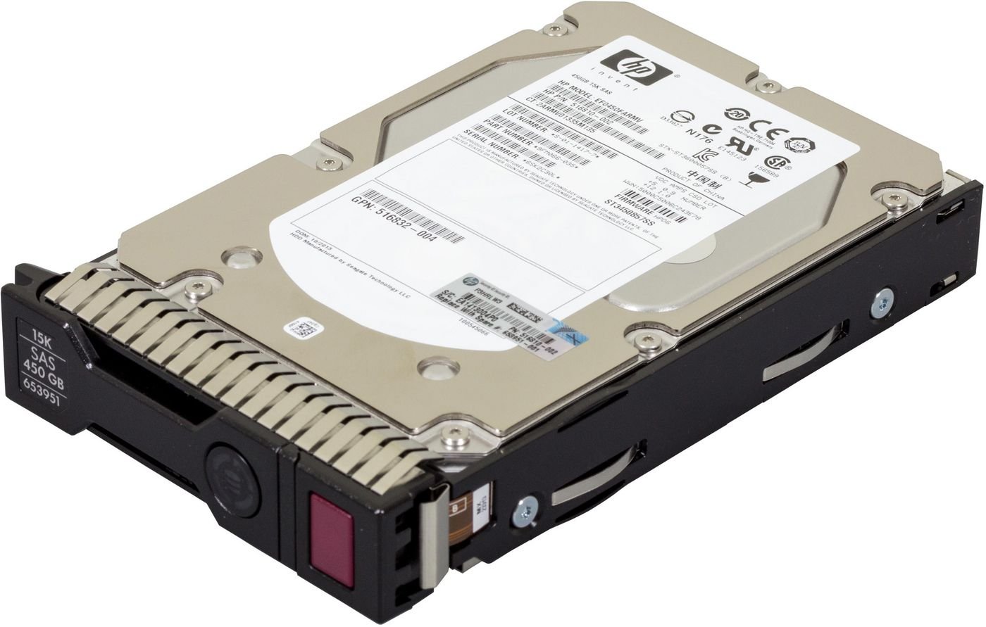 653951-001482.jpg 450GB 6G SAS 15K 3.5in SC ENT 653951-001, 3.5", 450 GB, 15000 RPM - Image 1