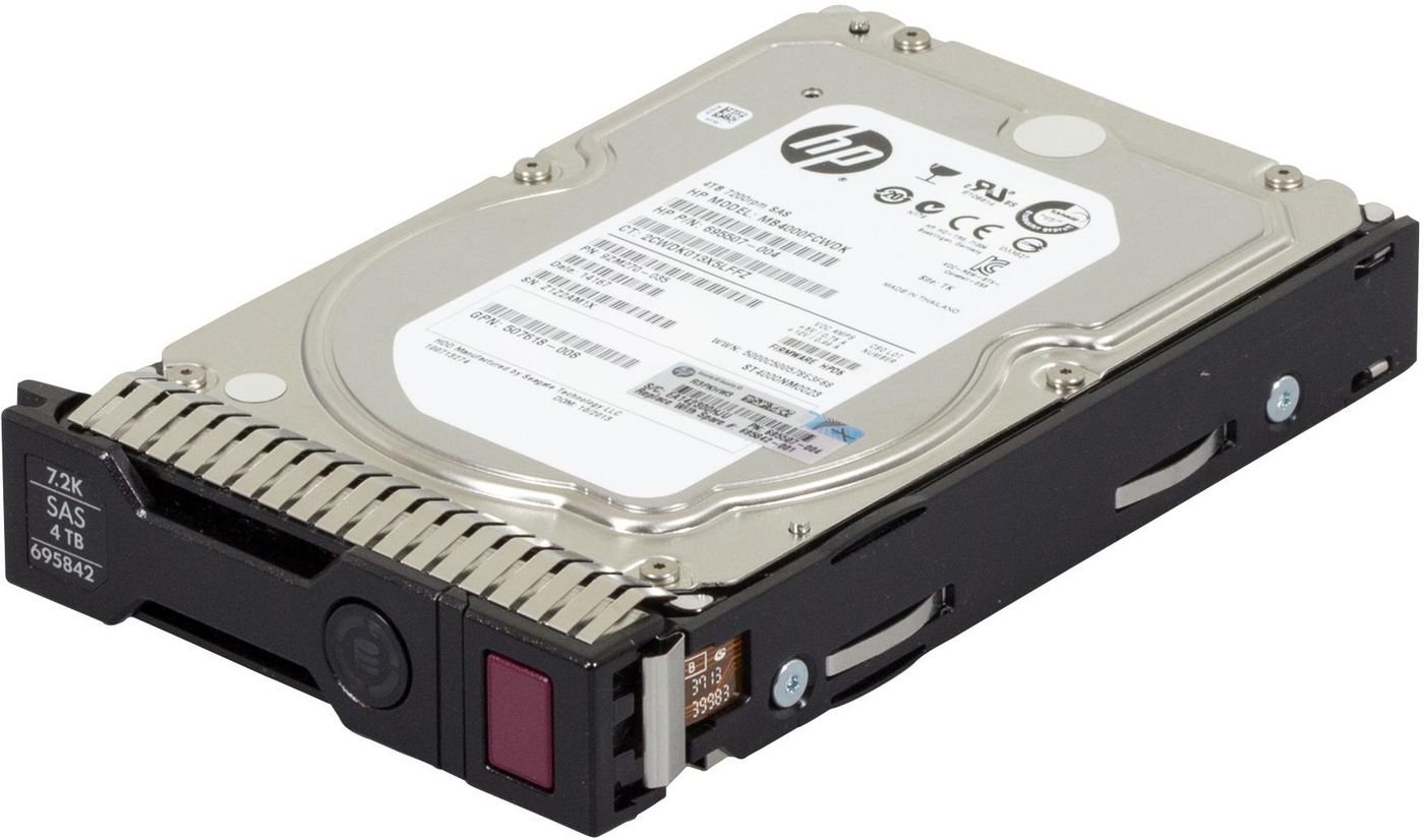 695842-001482.jpg 4Tb HDD 7.2K RPM SAS 695842-001, 3.5", 4000 GB, 7200 RPM - Image 1
