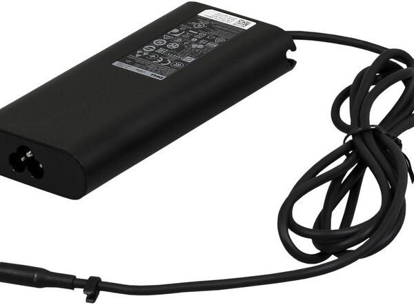 AC Adapter, 130W, 19.5V, 3  Pin, 4.5mm, C5 Power Cord Not  Included 6TTY6, Notebook, Indoor, 100-240 V, 50/60 Hz, 130 W, 19.5 V