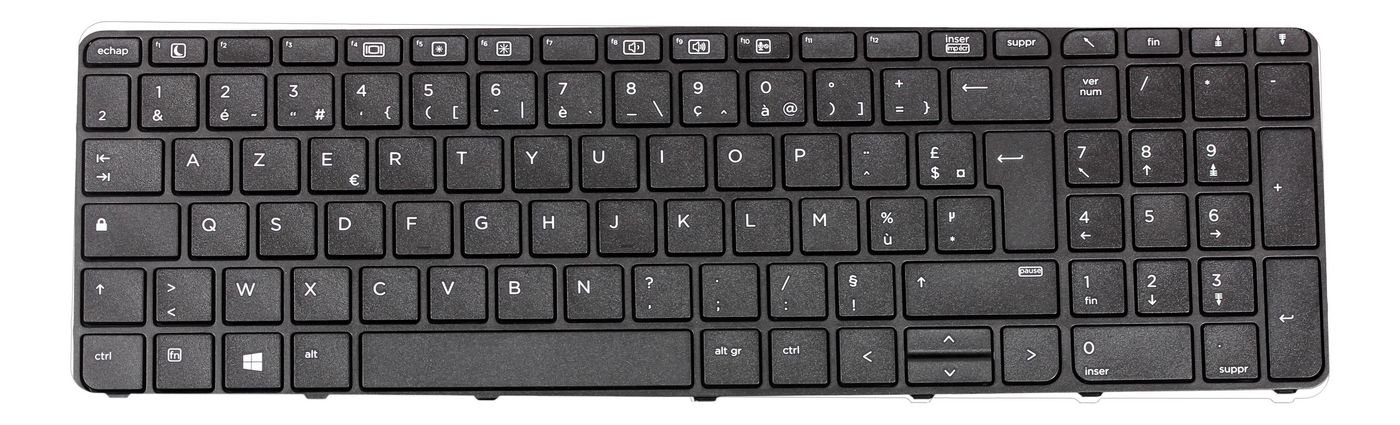 827028-051481.jpg Keyboard (France) 827028-051, Keyboard, French, HP, ProBook 455 G3 - Image 1