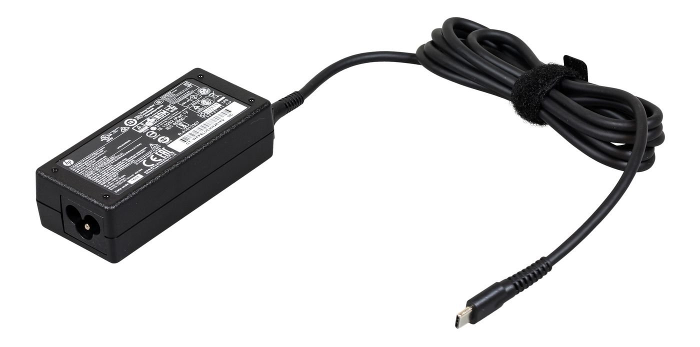 844205-850481.jpg 45W USB-C power adapter for HP devices - Image 1