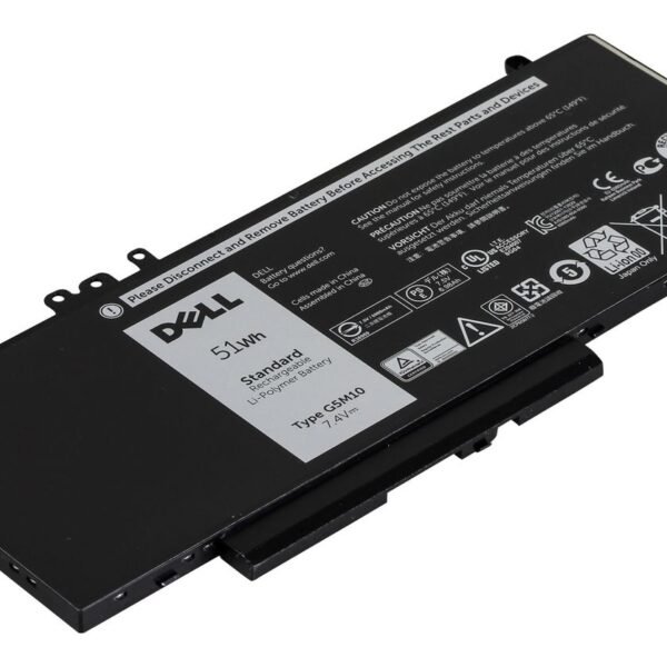 Battery, 51WHR, 4 Cell,  Lithium Ion 7FR5J, Battery,  Dell