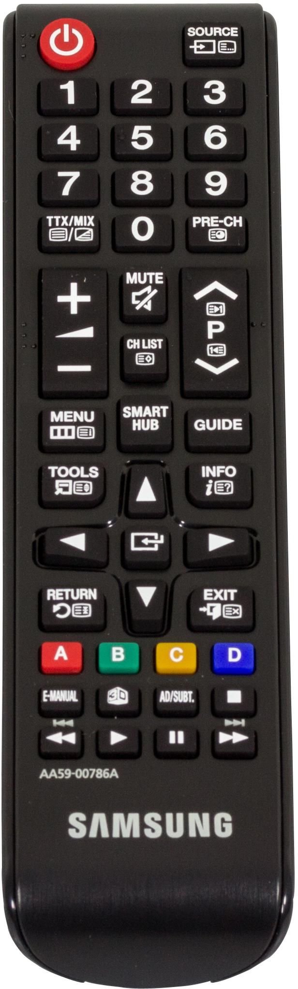 AA59-00786A1490.jpg TM1240 Remote Control Black AA59-00786A, TV, Press buttons, Black - Image 1