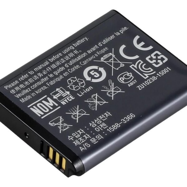 Battery Li-Ion, 740mAh, 2.7Wh,  Lithium-Ion (Li-Ion), 740 mAh, Camera, Samsung AQ100, Samsung DV100, Samsung