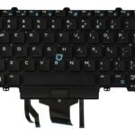 Backlit keyboard for Latitude  laptops, 82 keys, English-US  layout Dual Pointing