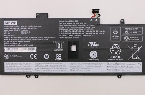 51Wh lithium-ion battery for  Lenovo ThinkPad laptops