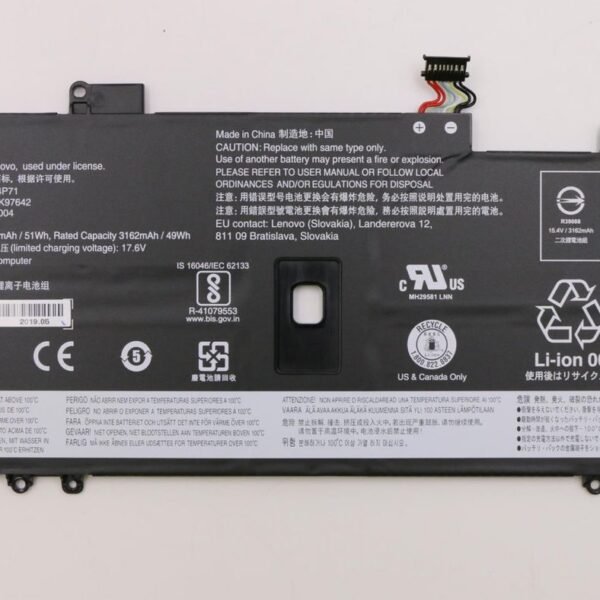 51Wh lithium-ion battery for  Lenovo ThinkPad laptops