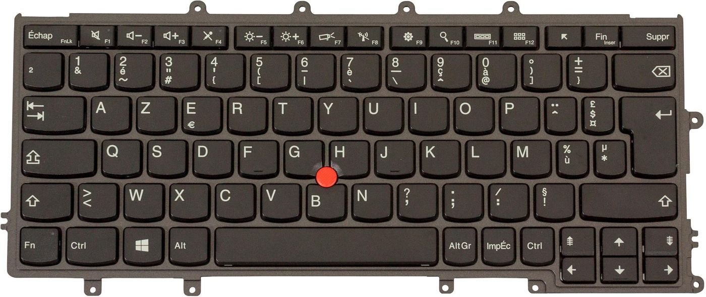 FRU04Y09113370.jpg CS13XKeyboard FRA CHY 04Y0911, Keyboard, French, Lenovo, ThinkPad X240 ThinkPad X250 ThinkPad X260 - Image 1
