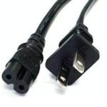 US 2-pin power cord for  Lenovo devices