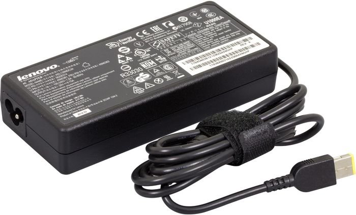 FRU45N03623370-3 ThinkPad 135W power adapter/inverter Universal Black ThinkPad 135W, Notebook, Universal, 100-240 V, 50/60 Hz, 135 W, Black - Image 1