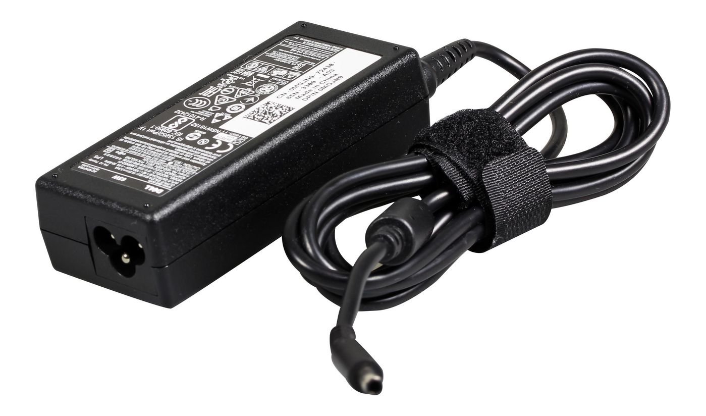 G6J411430.jpg AC Adapter, 65W, 19.5V, 3 Pin, 4.5mm, C6 Power Cord (Not incl.) G6J41, Notebook, Indoor, 65 W, 19.5 V, AC-to-DC, DELL - Image 1