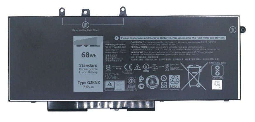 GD1JP1430.jpg Battery, 68WHR, 4 Cell, Lithium Ion - Image 1