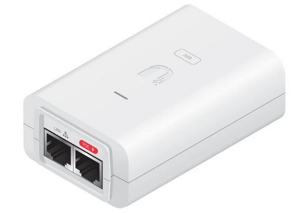 PoE Injector, 48VDC, 24W White