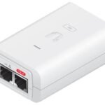 PoE Injector, 48VDC, 24W White