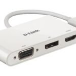 DUB-V310 notebook dock/port  replicator Wired USB 3.0 (3.1  Gen 1) Type-C White DUB-V310, Wired, USB 3.0 (3.1 Gen 1) Type-C, White, CE,