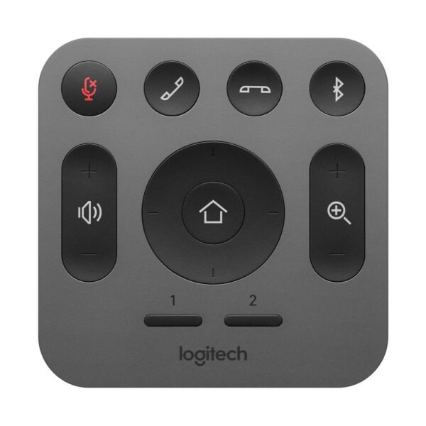Remote control to Meet-up 993-001389, Webcam, RF  Wireless, Press buttons, Gray