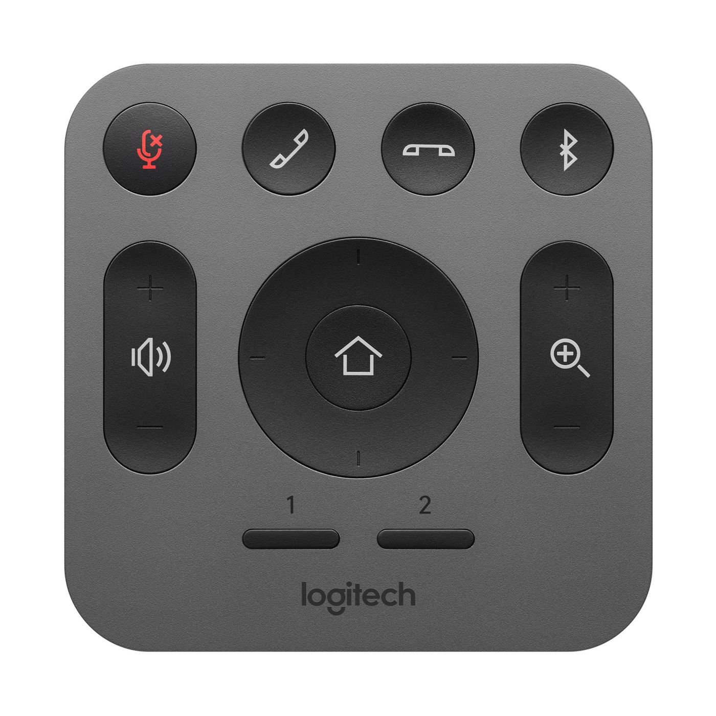 Img_24860243.jpg Remote control to Meet-up 993-001389, Webcam, RF Wireless, Press buttons, Gray - Image 1
