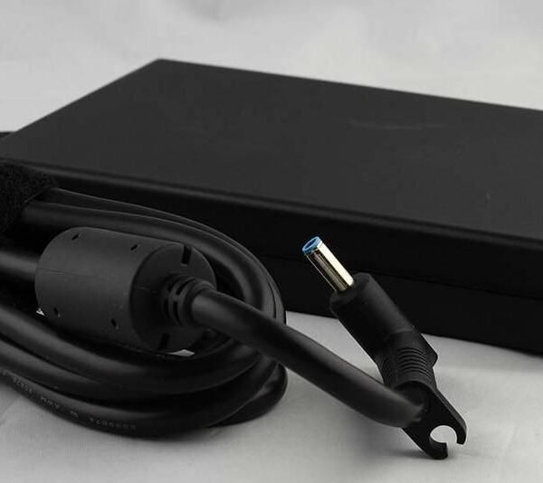 AC power adapter (200 watt) 4.5mm barrel connector Requires separate 3-wire AC power cord
