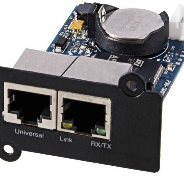 SNMP Card 2 for VI R1U Series offer IP address and web interface