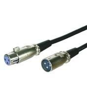 Img_24868270.jpg XLR connection cable 2 meter XLR 3-pin - XLR 3-pin M-F Outer Dimension : 6.0mm, PVC - Image 1
