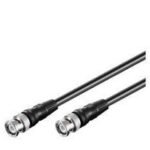 Microconnect 50074 coaxial cable 5 m BNC Black