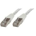 F/UTP CAT5e 10m White PVC Outer Shield : Foil screening 4x2xAWG 26 CCA