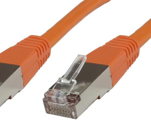 F/UTP CAT6 5m Orange PVC Outer Shield : Foil screening 4x2xAWG 27 CCA