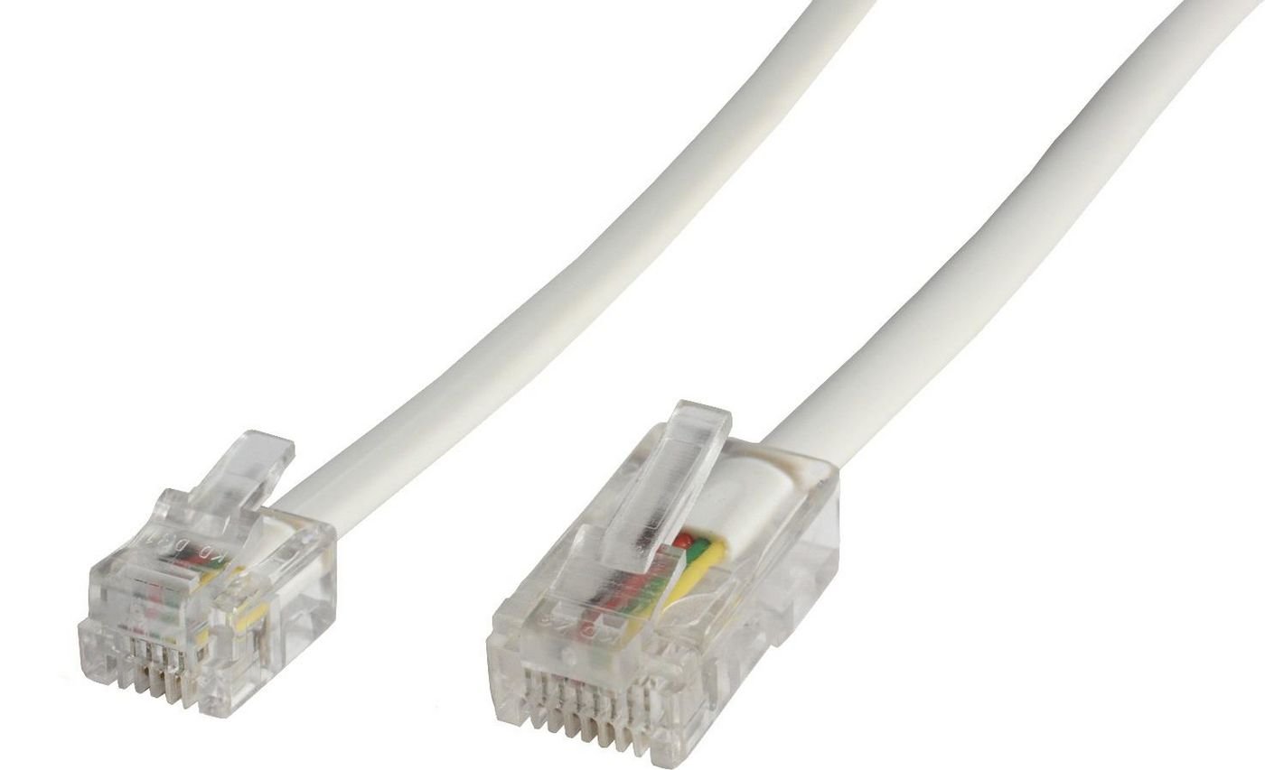 Img_24872808.jpg RJ11-RJ45 6M M/M White 6P/4C-8P/4C - Image 1