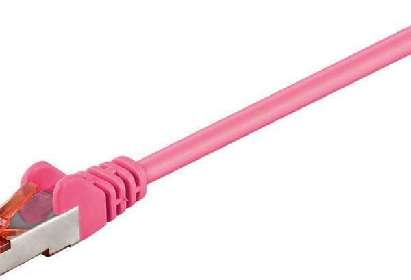 S/FTP CAT6 20m Pink LSZH PiMF (Pairs in metal foil) 4x2xAWG 28, CU