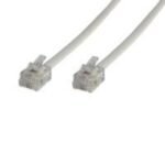 Modular Straight RJ12 6C/6P 5m White