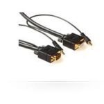 SVGA HD15 5m M-F. 3.5MM 2X 3.5MM 30CM & 30CM M-M