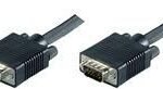 Full HD SVGA HD15 Extension 1m Extension cable, Black Resolution : 1920 x 1080p, Double Shielded