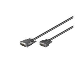 Img_24876630-1 Full HD DVI-I/VGA Cable 2m DVI-I 12+5 Male - VGA Male DVI cable support analog video transmission from PC to monitor - Image 1