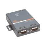 UDS2100 DEVICE SERVER 2 x DB-9 (M), 1 x RJ45, 921 KB 10Base-T/100Base-TX, CPU Lantronix DSTNI-EX 48 MHz, 256 KB SRAM, 2 MB Flash