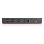 Lenovo ThinkPad Hybrid USB-C with USB-A Dock Wired USB 3.2 Gen 2 (3.1 Gen 2) Type-C Black - Image 3