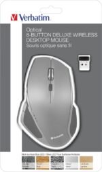 Wireless Desktop Mouse 8 Button Deluxe Blue LED - Image 4